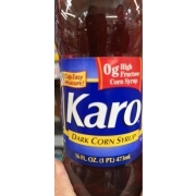 Karo Dark Corn Syrup: Calories, Nutrition Analysis & More | Fooducate