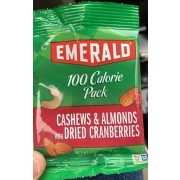 Emerald Cashews And Almond With Dried Cranberries: Calories, Nutrition ...