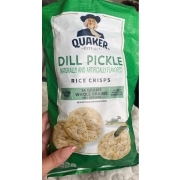 Quaker Rice Crisps, Dill Pickle: Calories, Nutrition Analysis & More ...