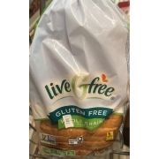 Live G Free Bread Whole Grain Wide Pan: Calories Nutrition Analysis