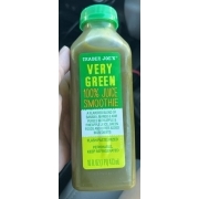 Trader Joe's 100% Juice Smoothie, Very Green: Calories, Nutrition