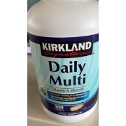Kirkland Signature Daily Multivitamin: Calories, Nutrition Analysis ...