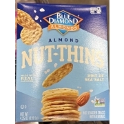 Blue Diamond Cracker Snacks, Nut & Rice, Almond Nut Thins: Calories ...